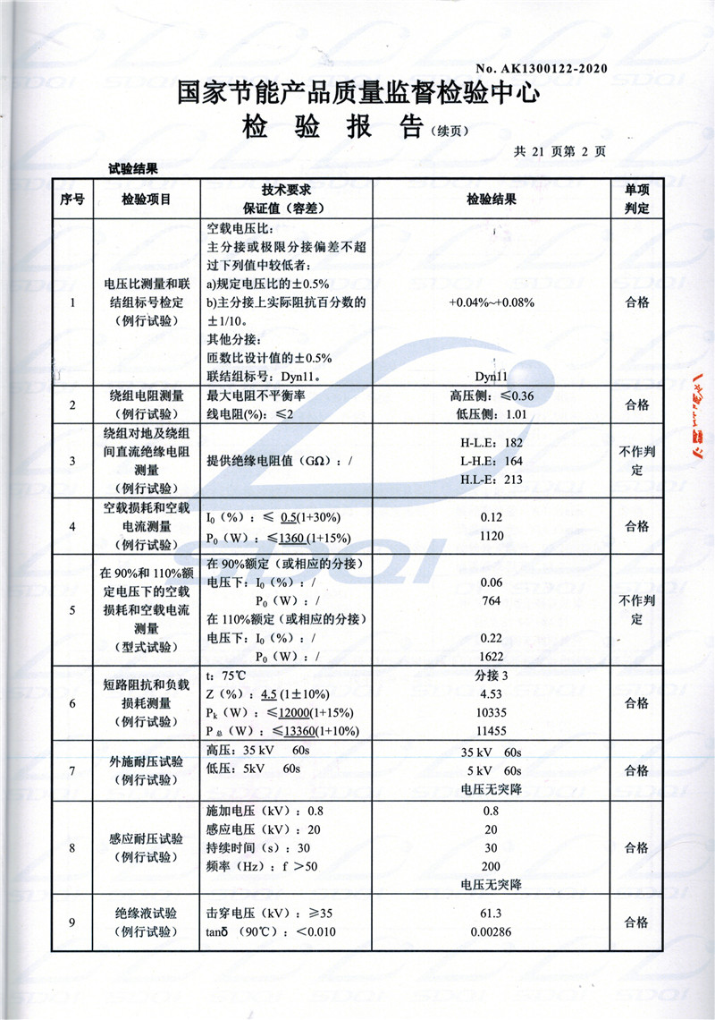 高低压试验报告-S11-1250吉木萨尔吉木萨尔吉木萨尔油浸式变压器-2.jpg